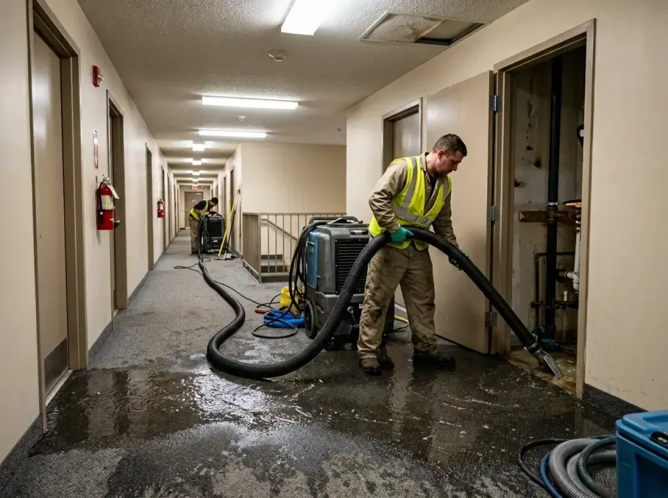 multi-unit-apartment-hallway-f-005 — frequently asked questions, Emergency Burst Pipe Water Extraction & Removal in Holden L…